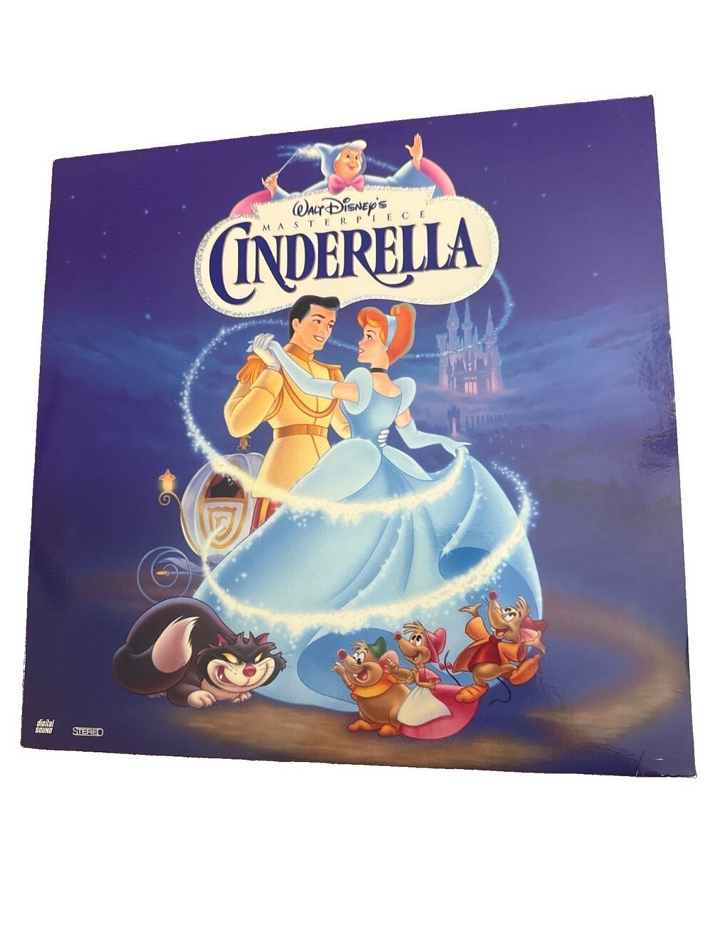 Cinderella 1995 Laserdisc Walt Disney Masterpiece Edition 5265-AS